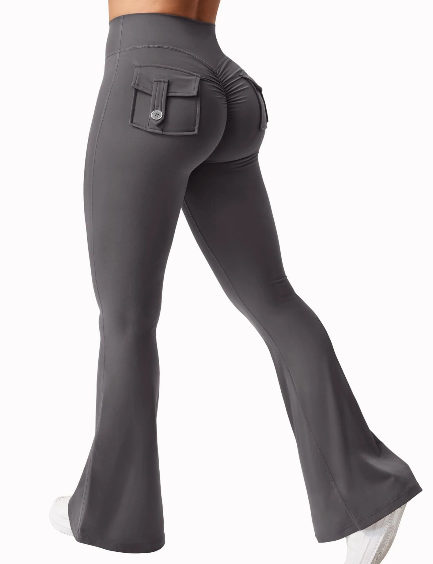 Leggings de Yoga à jambes larges et extensibles pour femmes