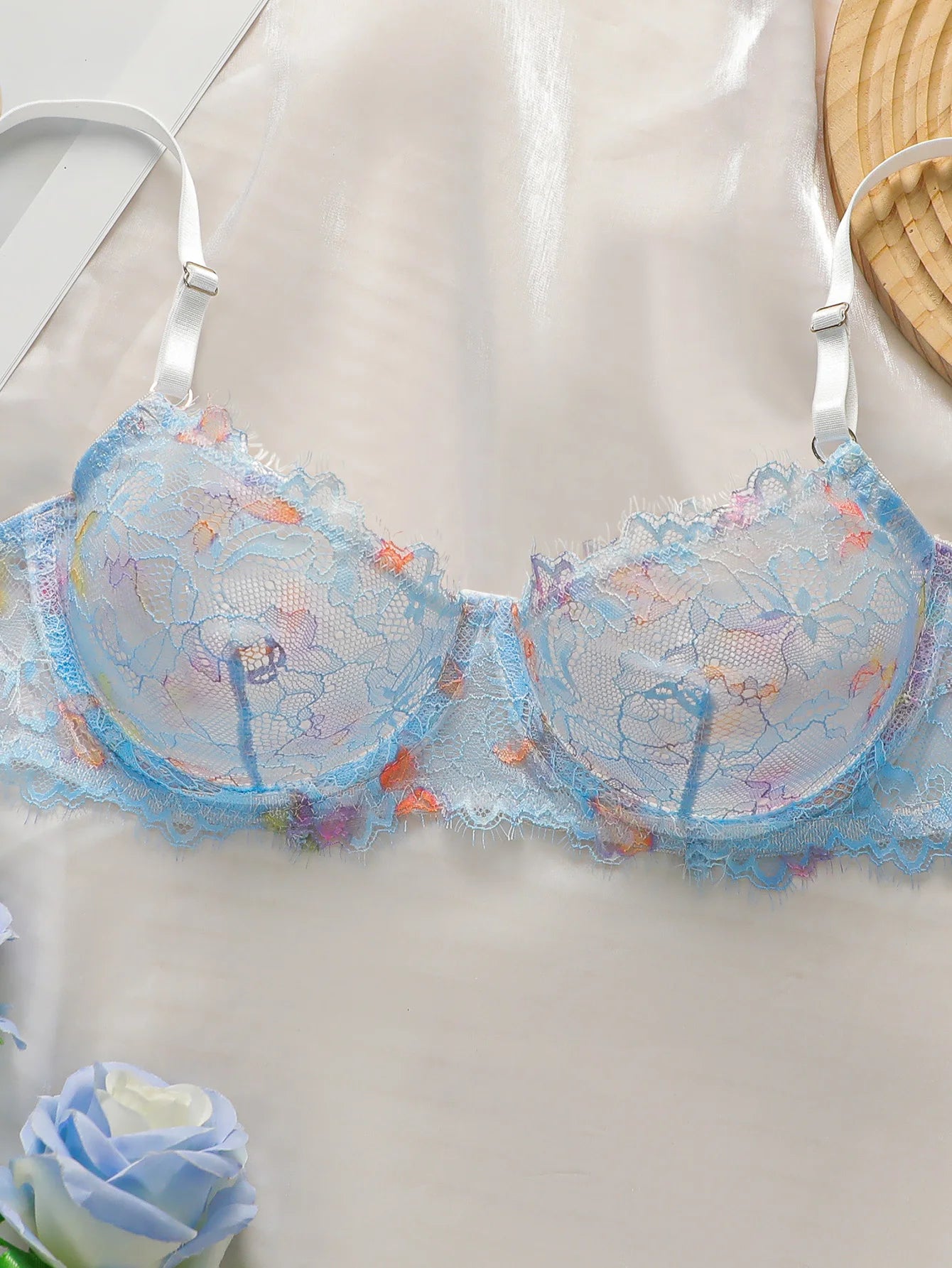 Ensemble de lingerie sexy transparente en dentelle pour femmes