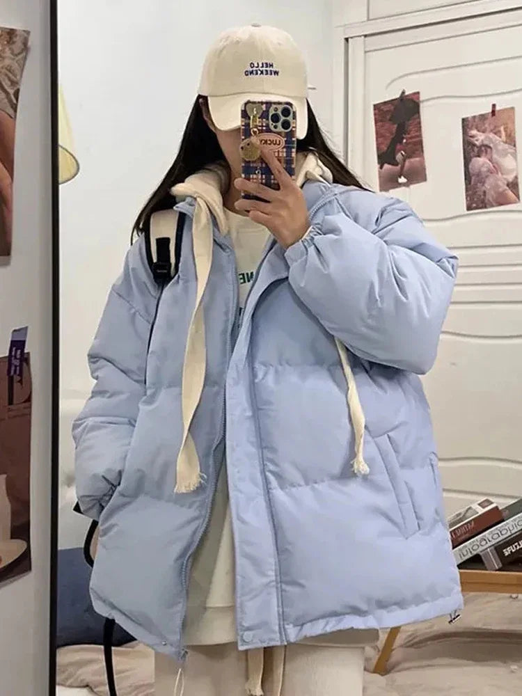 Parka courte d'hiver pour femmes