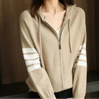 Vestes cardigan à capuche pour femmes