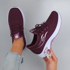 Chaussures plates d'été en maille respirante pour femmes