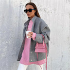 Vestes bombardier amples pour femmes