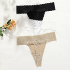 String en dentelle florale pour femmes