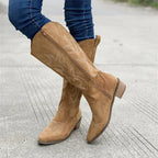 Bottes de cowboy western brodées pour femmes
