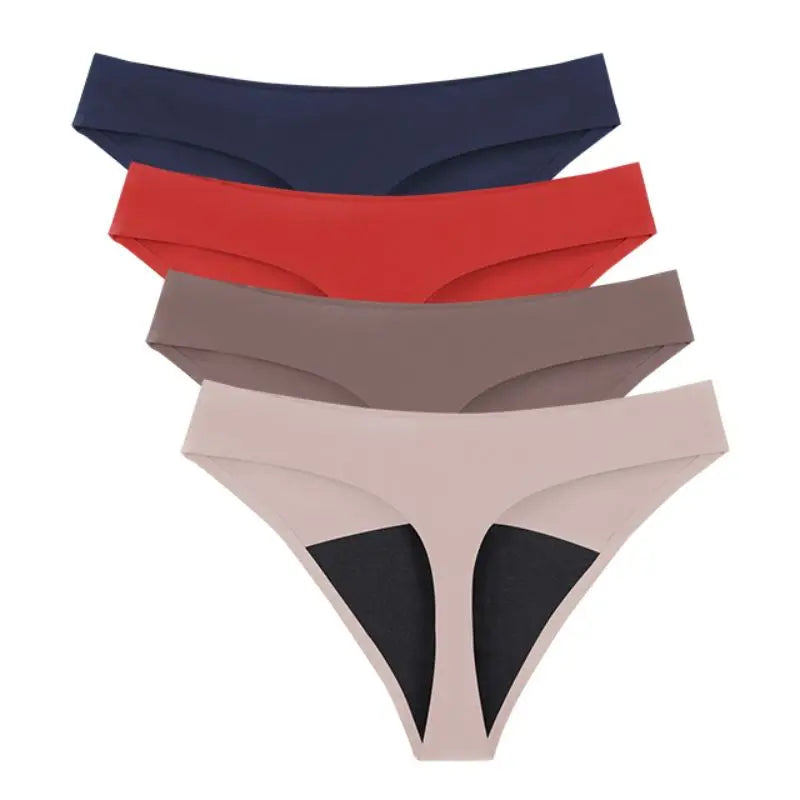 String sans couture taille basse pour femmes
