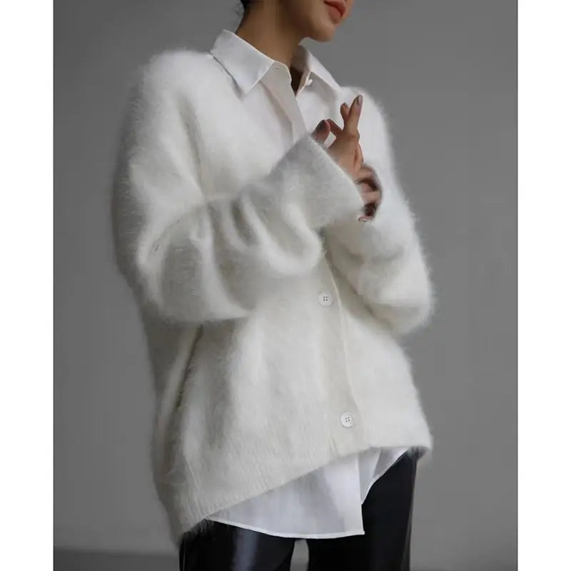 Cardigan pull paresseux pour femmes
