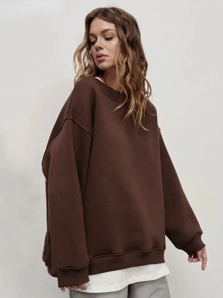 Pulls en polaire épaisse et chaude pour femmes