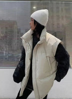 Veste en duvet de coton pour femmes