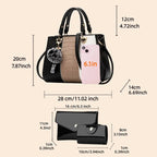 Sacs à main en cuir PU à motif crocodile