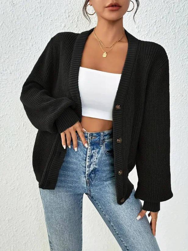 Cardigan élégant en tricot pour femmes