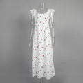 Robe imprimée de roses pour femmes