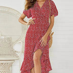 Robe longue en mousseline de soie pour femmes
