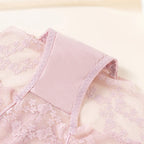 Culotte sexy en dentelle brodée de fleurs pour femmes