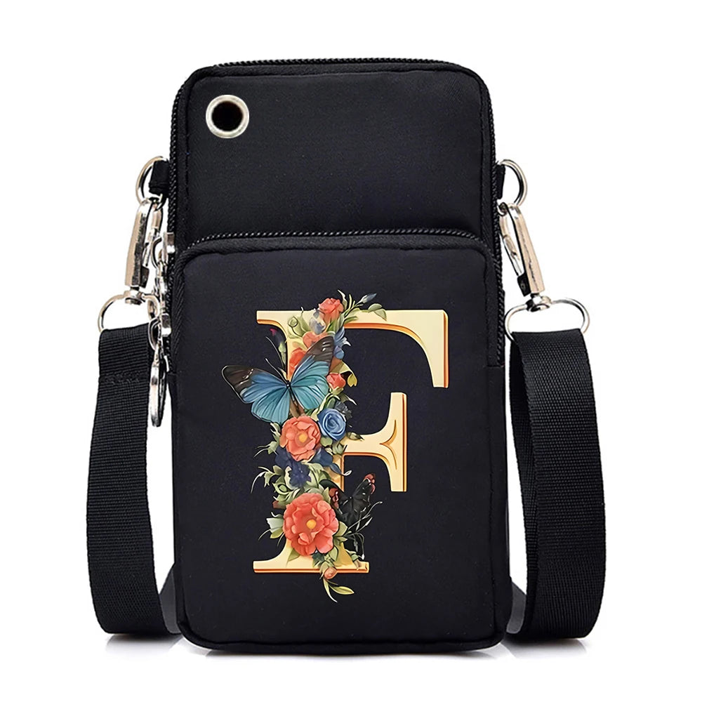 Sacs à bandoulière en cuir souple pour téléphone portable pour femmes