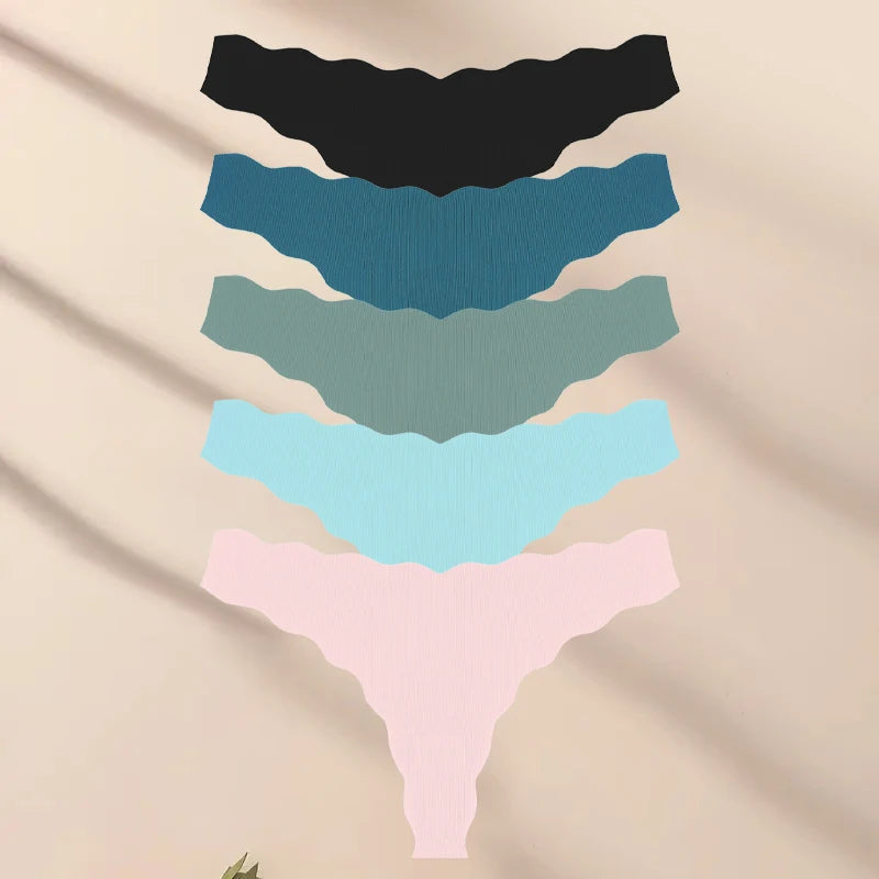 Lot de 5 Strings Femme – Sans Couture