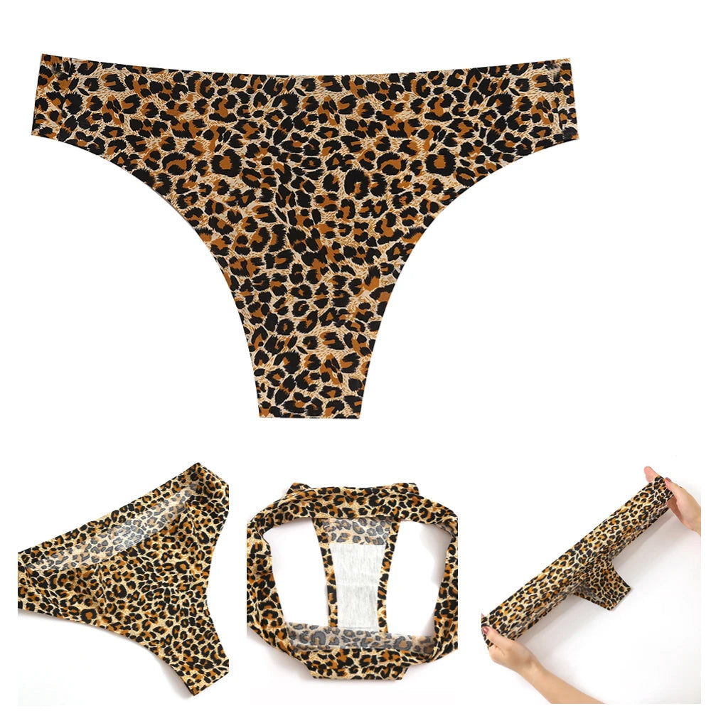 String Brésilien Léopard Femme – Effet Invisible