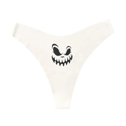 String Sans Couture Femme – Imprimé Halloween