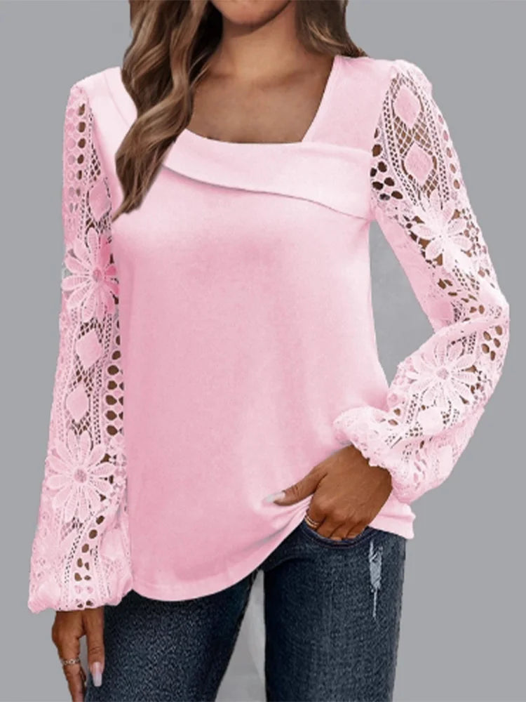 Chemise à manches longues pour femmes