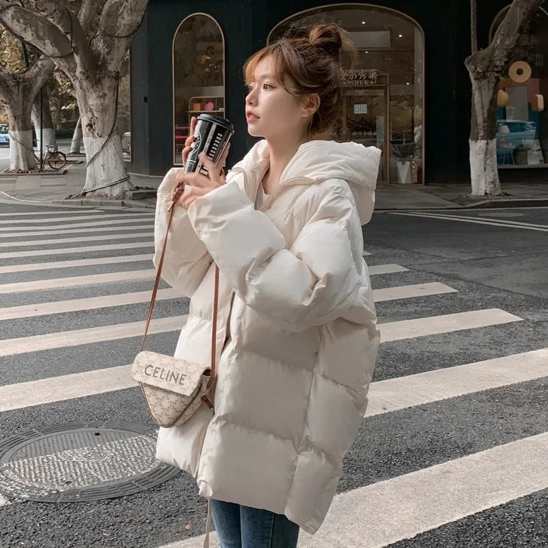 Manteau en duvet de coton pour femmes