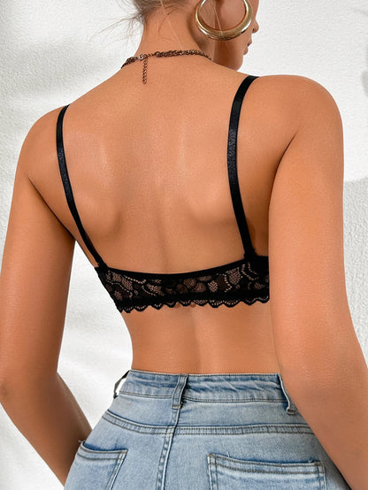 Soutien-Gorge Push-Up Femme – Dentelle et Fermeture Devant