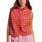 Gilet à fermeture éclair pour femmes