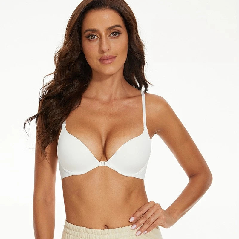 Soutien-gorge à boucle avant sans coutures pour femmes