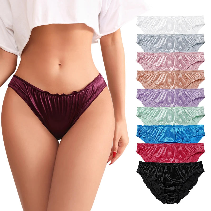 Culotte Sans Couture Femme – Effet Soie Glacée