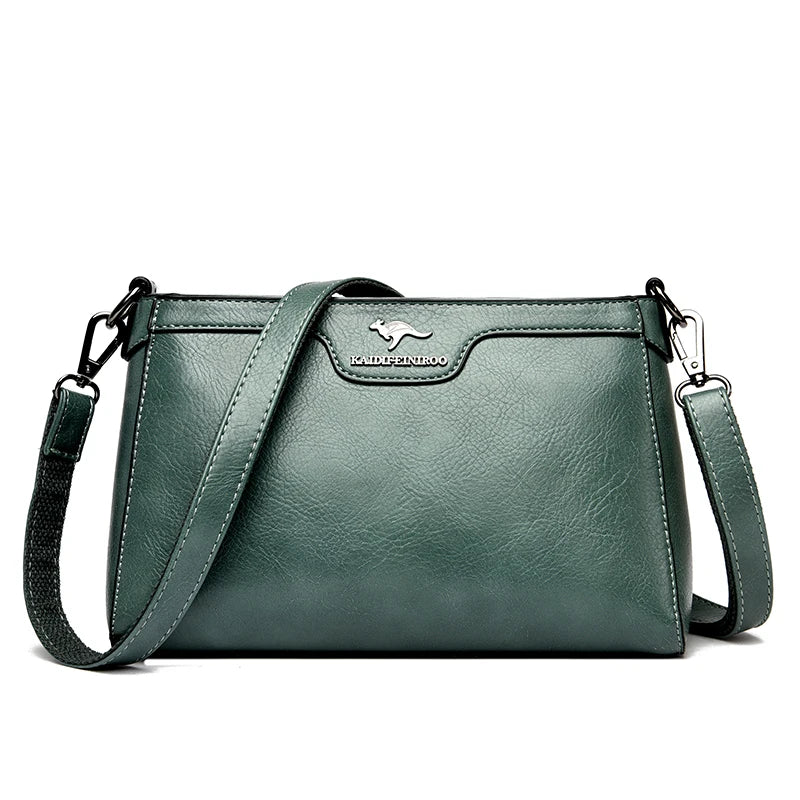 Sac à main en cuir véritable pour femmes