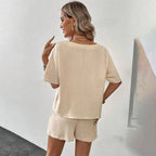 Ensemble short ample et décontracté pour femmes