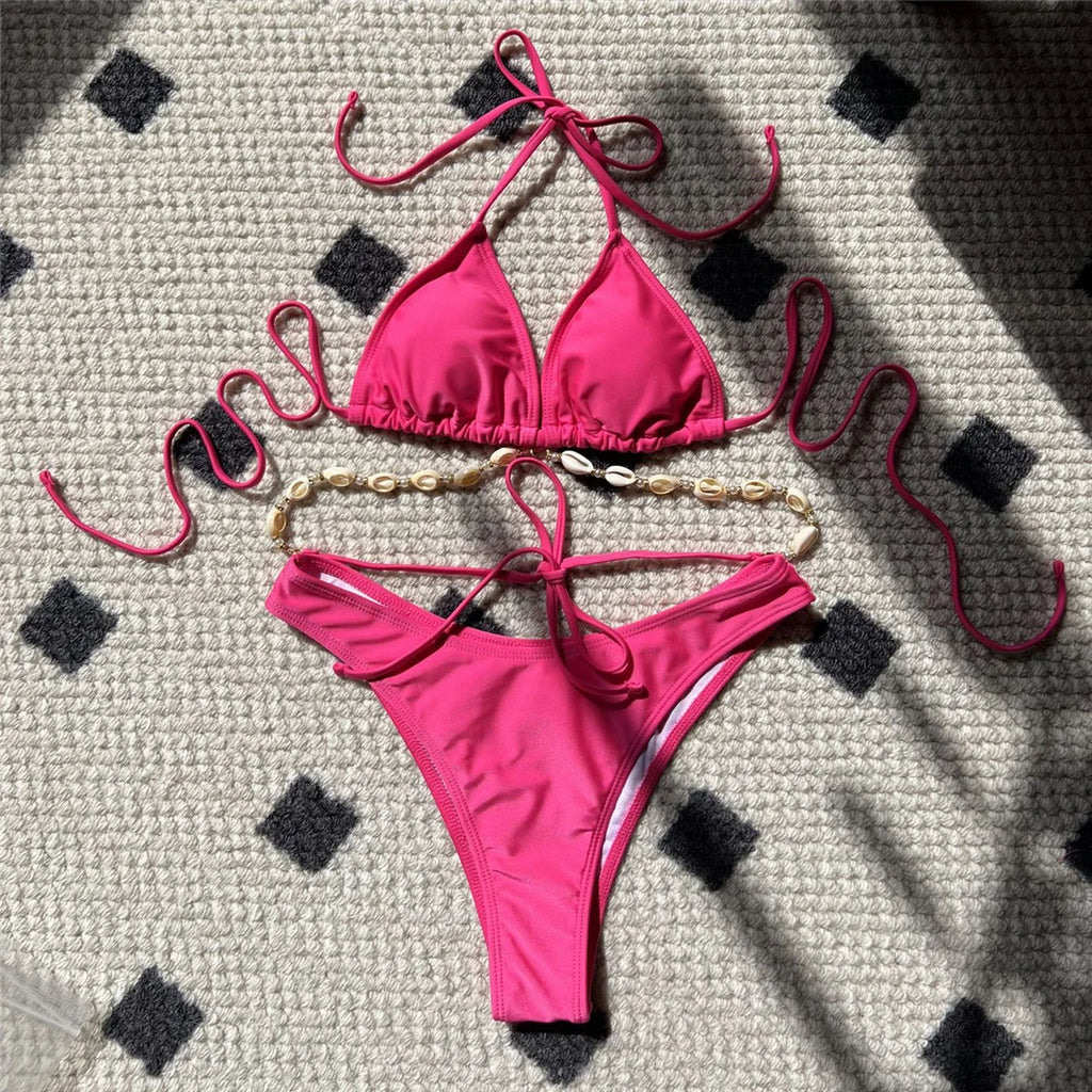 Maillot de bain deux pièces pour femme