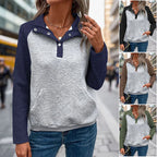 Sweat-shirt à manches longues pour femmes