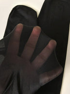 Collants transparents brillants pour femmes