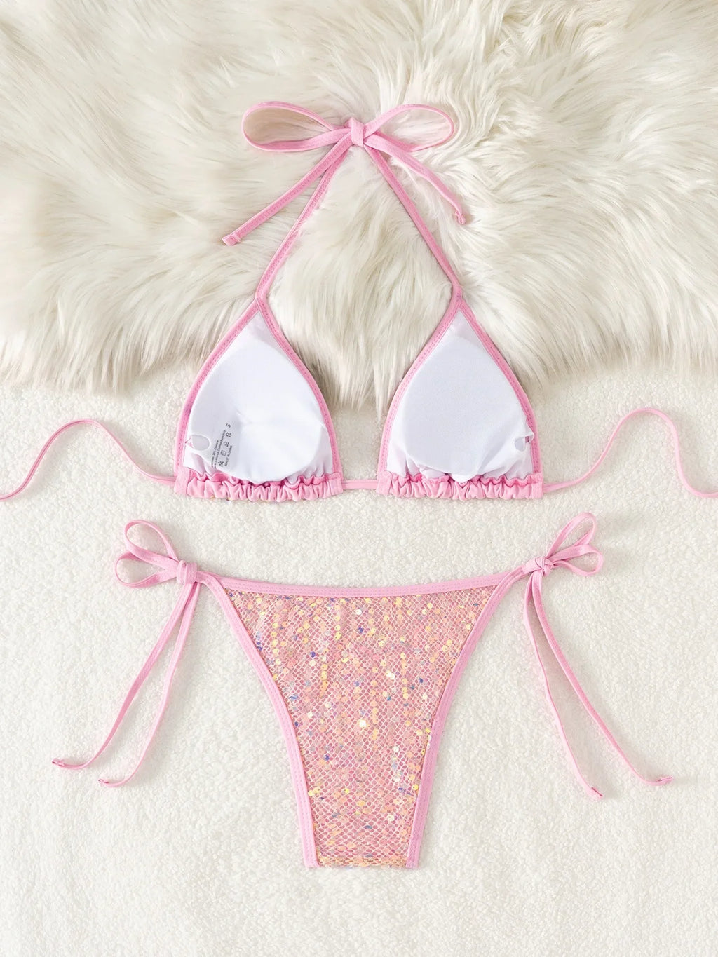 Ensemble maillot de bain deux pièces soutien-gorge push-up pour femmes