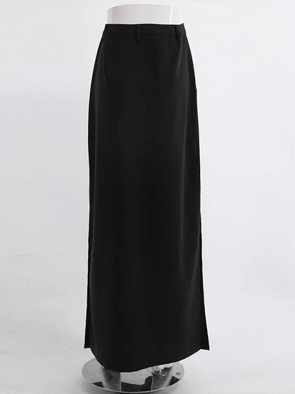 Jupe Longue Noire Femme – Ample et à Poches