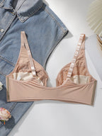 Soutien-gorge push up en dentelle pour femmes
