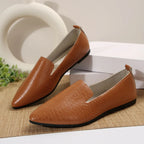 Mocassins en cuir PU pour femmes