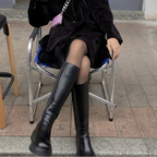 Bottes à talons carrés pour femmes