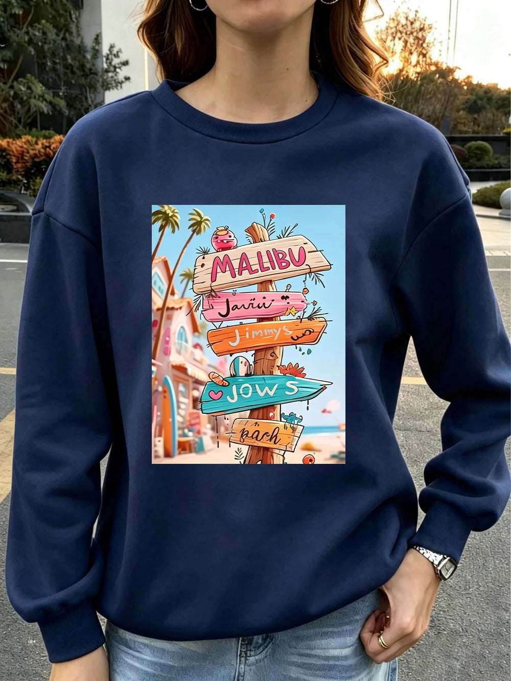 Sweat-shirts à capuche amples et sportifs pour femmes