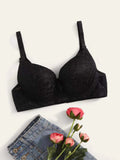 Soutien-gorge sexy en dentelle brodée pour femmes