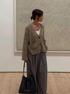 Cardigan en tricot pour femmes