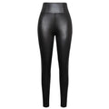 Pantalon moulant en cuir pour femmes