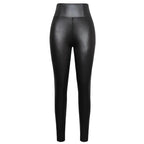 Pantalon moulant en cuir pour femmes