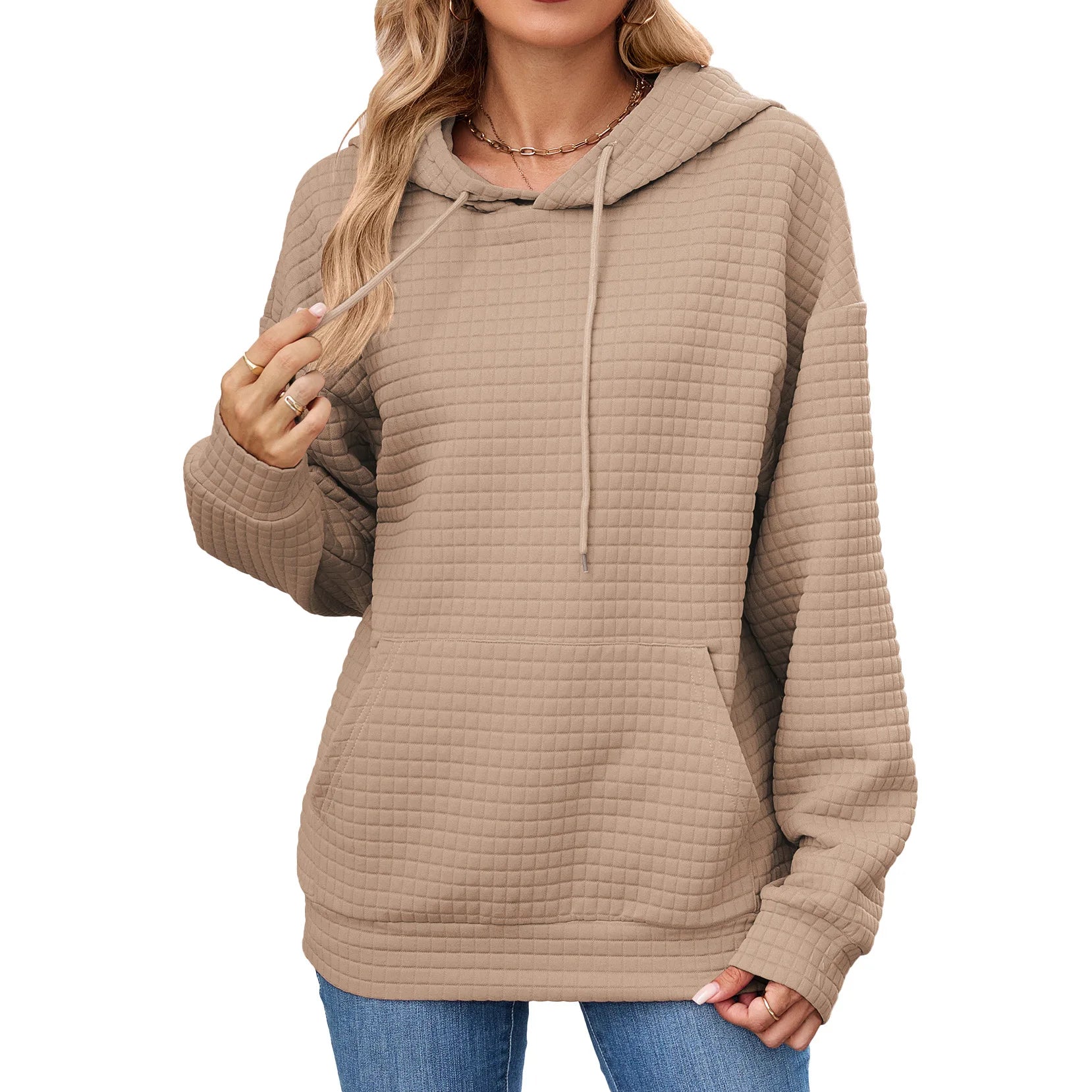 Pull décontracté à manches longues pour femmes