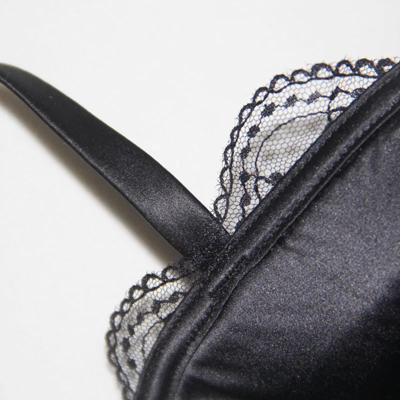 Ensemble soutien-gorge et culotte en maille sans couture pour femmes