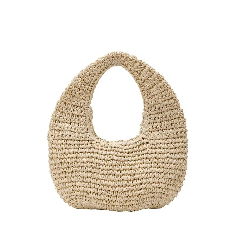 Sac cabas d'été tendance en paille lafite pour femmes