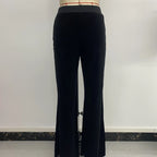 Pantalon évasé Baggy décontracté pour femmes