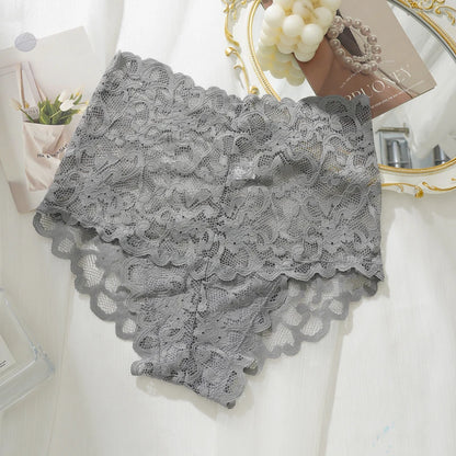 Culotte Dentelle Femme – Taille Haute et Transparente