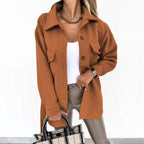 Veste en laine à manches longues pour femmes