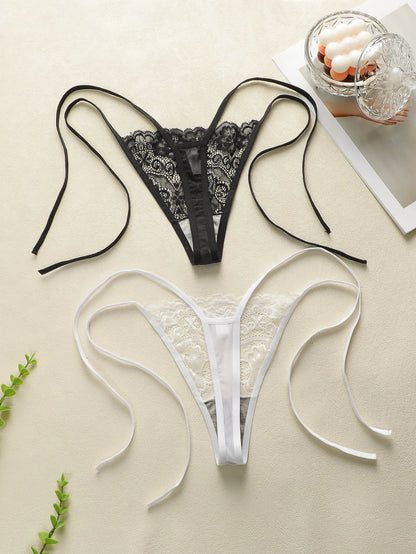 Lot de 2 Strings Femme – Confort et Féminité