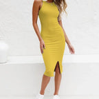 Robe d'été en tricot pour femmes